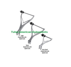Compresseurs/distracteurs osseux manuels de petite taille avec verrouillage de vitesse en acier et acier inoxydable pour articulation calcaneaire - Product Image 1