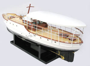 MOONYEEN-modelo de barcos de madera, artesanía - Product Image 2