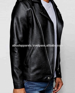 Nouvelle veste de moto en cuir de mouton véritable bon marché personnalisée et élégante pour hommes hiver de haute qualité grande taille respirante - Product Image 4