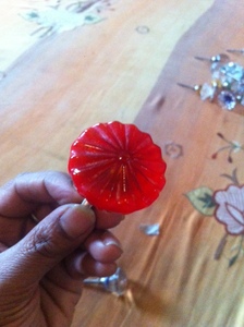 Boutons en verre pour tiroirs - Product Image 1