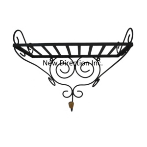 Étagère murale suspendue de conception moderne de la meilleure qualité pour la décoration murale de la maison, étagère murale décorative en métal à fixer au mur, article d'utilisation - Product Image 5