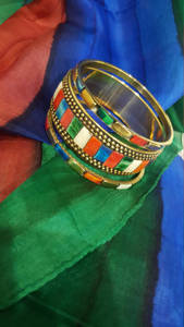 Ensemble de bracelets en résine de style décontracté, dernier design - Product Image 3