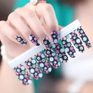 Colorful Nail Stickers Decal Waterproof Nail Decals