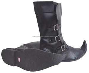 Botas de hebilla de cuero genuino 100% ajustables uniformes con logotipo personalizado de alta calidad profesional - Product Image 4