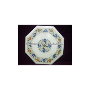 Pietra Dura Marble Table Top Stone Marble Inlay Table Top - Product Image 1
