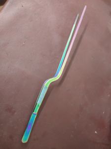 Pinzas chapadas en Metal dorado profesional para Chef, juego de utensilios de cocina de diseño Industrial ecológico para frutas, verduras y hogares - Product Image 3