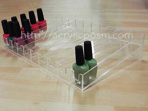 Estante de exhibición de esmalte de uñas de mesa Soporte conveniente para salón o uso doméstico - Product Image 5