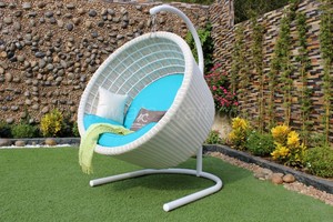 EAGLE COLLECTION Modèle de hamac en rotin synthétique moderne RAHM-011 Balançoire de jardin élégante pour l'extérieur Utilisation de la conception la plus chaude Matériau en métal - Product Image 4