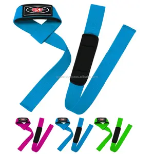 Best Weightlifting Straps Wrist Support Straps Cotton Polyester Made Straps for Men OEM Unisex PK Non-slip ACS-1181