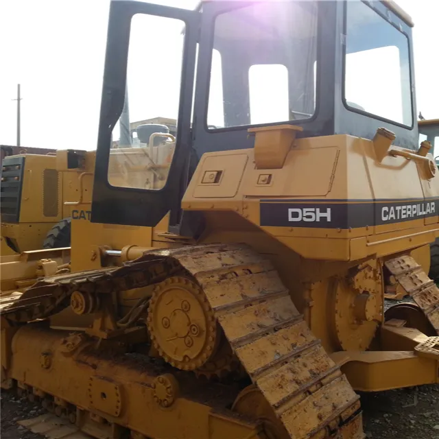 Yakıt verimli kedi makinesi D5H buldozer, kullanılan kedi buldozer düşük çalışma saatlerinde