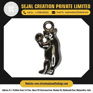 Impressionnant bijoux en argent sterling 925 du fournisseur du marché personnalisé, y compris des breloques pendentifs en croix pavées de diamants - Product Image 3