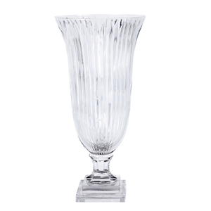 Shiny <b>clear</b> Glass <b>Vase</b> - Product Image 3