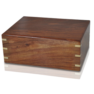 Urne funéraire en bois de style américain pour cendres, accessoires funéraires Brassworld India - Product Image 6