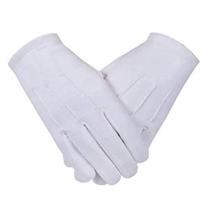 Guantes de Algodón Masónicos de Atlantis International - Estilo Liso, Logotipo Personalizado, Color y Talla, Uso Diario - Product Image 1