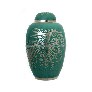 Urne de crémation à prix réduit, fournitures de funérailles, brasworld inde - Product Image 5