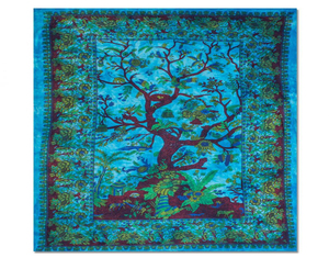 Tapiz de pared colgante para el hogar o el dormitorio, tapiz de arte Hippie, tamaño Queen, personalizado, indio - Product Image 1