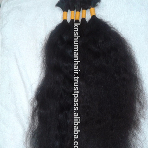 ผมอินเดียแท้แบบเวอร์จิ้น ไม่ผ่านกระบวนการ นุ่มลื่น ตรงเป็นลอน แบบเป็นมัด 100% ผมมนุษย์แท้ดิบ พร้อมเกล็ดผมเรียงตัว - Product Image 2