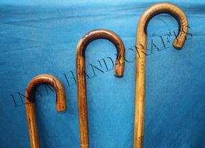 ไม้เท้าไม้ไผ่พร้อมด้ามจับโค้ง - Product Image 4