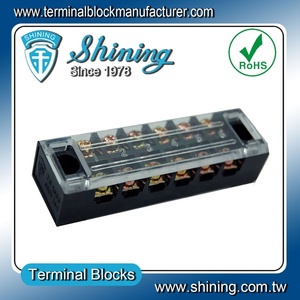 TB-3506 35A 6-Pin Power Distribution Fixed <b>Terminal</b> Block - Product Image 2