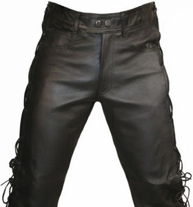 Nouveau Style En Cuir De Vachette de Haute Qualité Pantalon De Moto En Gros - Product Image 1