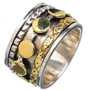 Bague tournante en argent sterling 925 avec motif floral pour femmes élégantes, fournisseur en gros de bijoux - Product Image 1