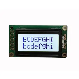 Modul lcd kecil karakter 8x2 latar belakang positif cob kualitas baik