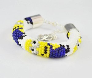   Bracelets Minion faits main en perles de rocaille pour enfants - Product Image 1