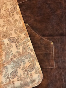 Tablier de soudage en cuir de vachette robuste de qualité supérieure Sécurité industrielle Protection du corps Soudeurs de construction LTL-0002 - Product Image 4