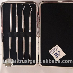 ODM OEM 2026 Set 4 PRO Kit de Sondas Dentales de Acero Inoxidable, Herramientas Manuales de Limpieza e Higiene Bucal - Product Image 3
