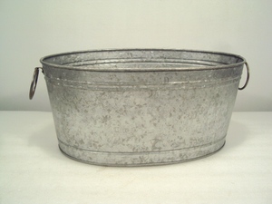 Bacs à boissons galvanisés pour le stockage de bouteilles de bière et de vin Seau à glace pour bar, hôtel et restaurant - Product Image 6