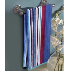 Fil teint rayure conception meilleure qualité 100% coton serviette de bain belle couleur à prix abordable exportateur en inde - Product Image 6