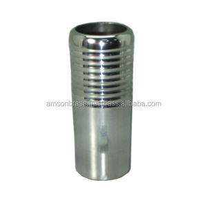 Jarrón de Metal de forma redonda para decoración del hogar, jarrones de Hotel y restaurante, florero antiguo dorado decorativo para el hogar - Product Image 5