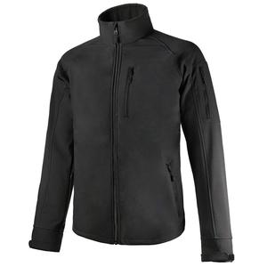 Precio de fábrica de invierno de los hombres de alta calidad impermeable transpirable más tamaño chaquetas de concha suave con cierre de cremallera - Product Image 2