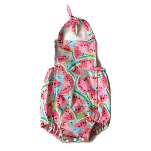 Pelele de algodón orgánico para bebé, novedad, Verano - Product Image 1