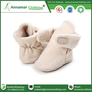 Chaussons pour bébé, certifié indienne, en coton, pour nouveau-né, 2018 - Product Image 2