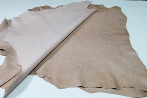 Venta al por mayor de la mejor calidad Napa cuero suave arrugado desnudo aspecto vintage piel de cordero para bolsos sofás zapatos prendas - Product Image 3