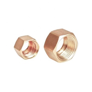 Best Price Bulk Wholesale Brass Compression Nut Fittings Gas Air Water Fuel Hose Connector Brass Fitting Box Bag <b>Hardware</b> - Product Image 1