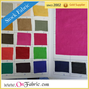 230gsm 43 "/44" Tissu de lin tissé solide 100% fabriqué en Chine pour les costumes - Product Image 2