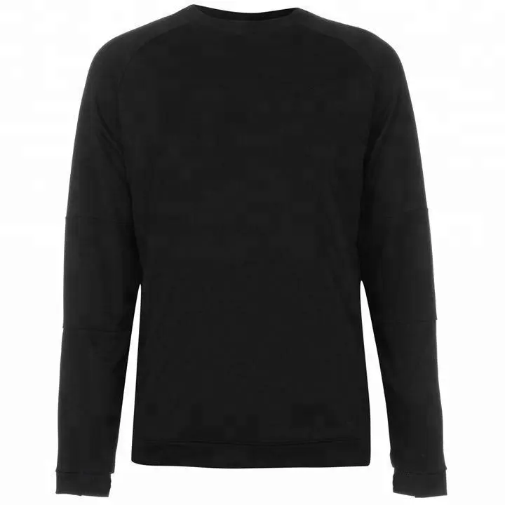 Sweatshirt Trui Trui-Unisex Jumper Top Gemaakt Van 100% Katoen Fleece Stof Met Rits