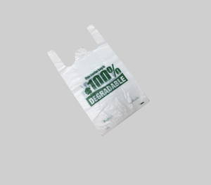 printed vest carrier bags made in Vietnam - Product Image 1
