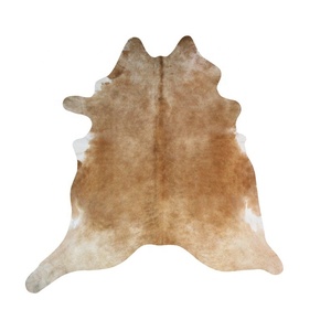 Cuir de vache Tapis Artificiel Animal Noir Et Blanc Tapis Faux Tapis En Peau De Vache HDE-0052 - Product Image 2