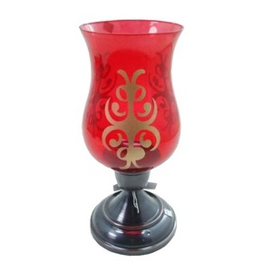 Lámpara de vela personalizada más vendida para decoraciones navideñas de hotel o restaurante en casa con diseño de Pilar elegante - Product Image 3