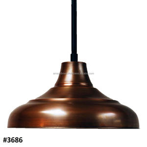 Golden Finishes Hammered Hanging Pendant <b>Light</b> Lamp for Decor Vintage Pendant Lamp Outside Silver & Inside - Product Image 4