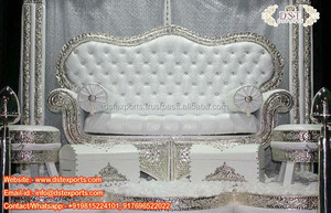 เก้าอี้นอนแต่งงานสุดหรูมีบัลลังก์กษัตริย์สำหรับงานแต่งงานสุดหรู - Product Image 3