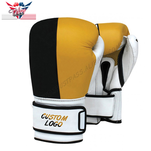 Guantes de boxeo de diseño personalizado, venta al por mayor, OEM, para boxeo, Kickboxing, clubes deportivos, guantes de entrenamiento - Product Image 2