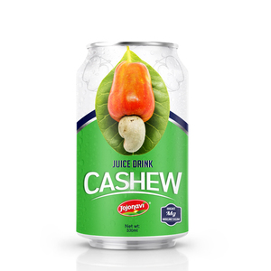 เครื่องดื่มน้ำผลไม้เม็ดมะม่วงหิมพานต์กระป๋อง330มล. น้ำผลไม้จากเวียดนามโจโยนาวี - Product Image 2