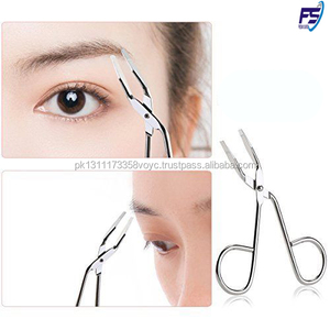 Pince à épiler à sourcils en acier inoxydable, argent, cheveux faciaux, nouveauté - Product Image 2