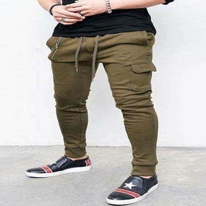 Gym jogger pants wholesale high quality slim fit sweatpants for men - Product Image 4