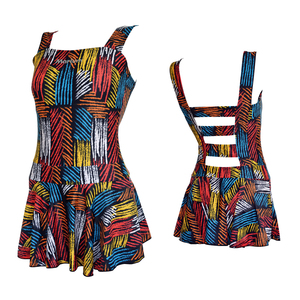 Maillot de bain une pièce, à imprimé numérique, pour femmes, vêtements de plage, tendance 2018 - Product Image 1