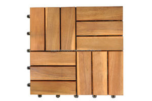 Nuevo DT FURNITURE Azulejos de cubierta de diseño tradicional Material de madera duradero Muebles de exterior Juegos de jardín Uso decorativo exterior - Product Image 5